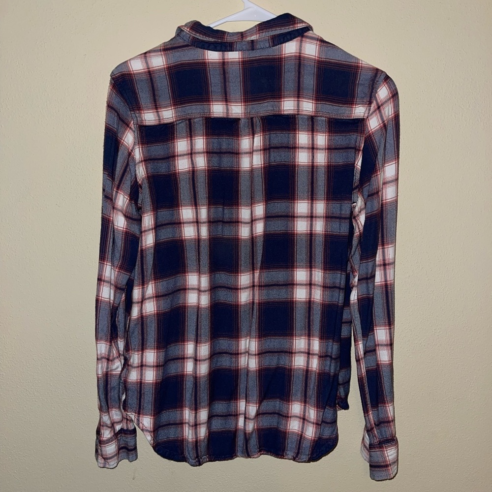 Plaid Button Down, Boyfriend Fit